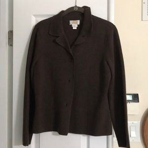 Talbot’s brown sweater size petite medium